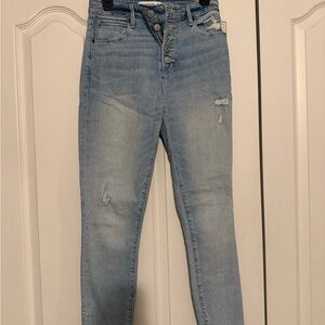 Abercrombie & Fitch Light Blue High Rise Jeans